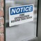 Signmission Fire Extinguisher Behind This Door OSHA Notice Sign, Vinyl Decal, 7in W x 5in L, 2PK OS-2PACK-NS-D-57-L-12595 - alternate 2